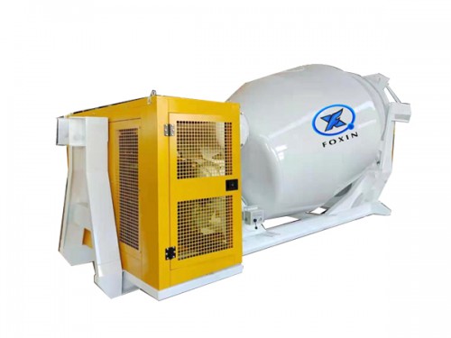 意昂28方新型柴油机组搅拌上装